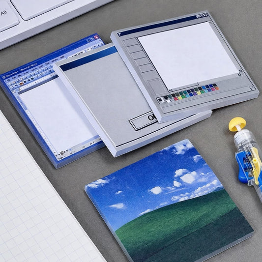Windows XP sticky notes - 4 Pads