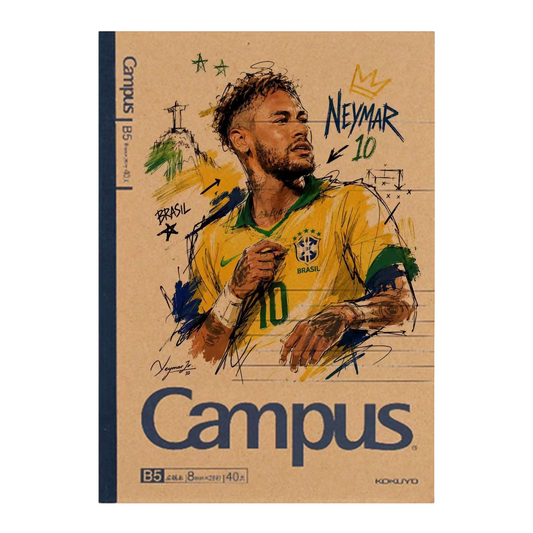 Kokuyo's classic Campus notebook B5 size - Neymar JR