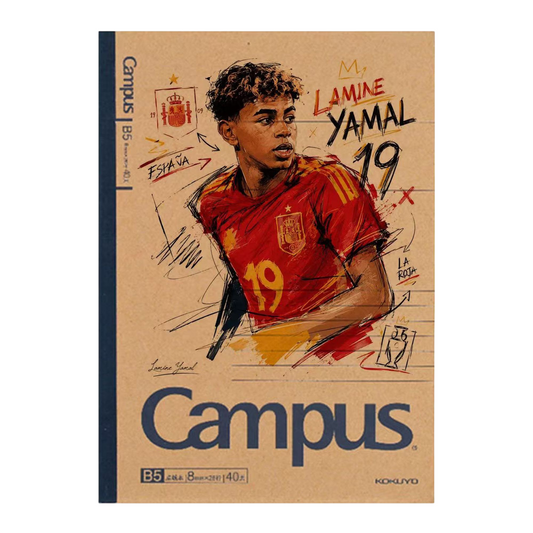 Kokuyo's classic Campus notebook B5 size - Lamine Yamal