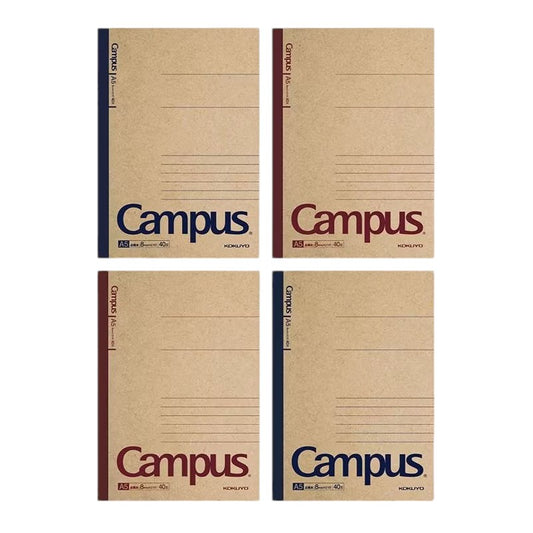 Kokuyo's classic Campus notebook A5 size - 40 sheets